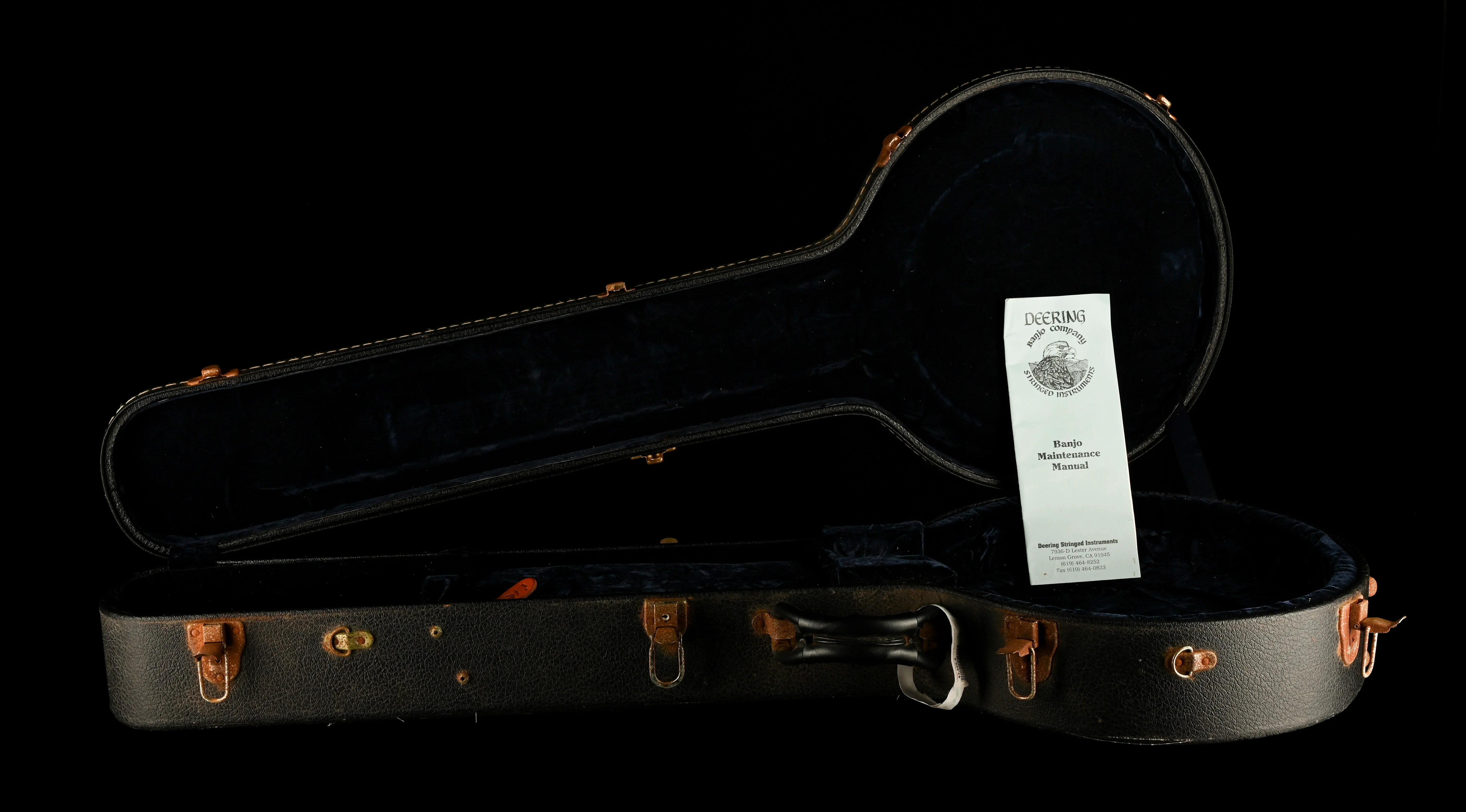 Pre Owned Deering John Hartford Model Banjo With Pickup With OHSC - Image 16