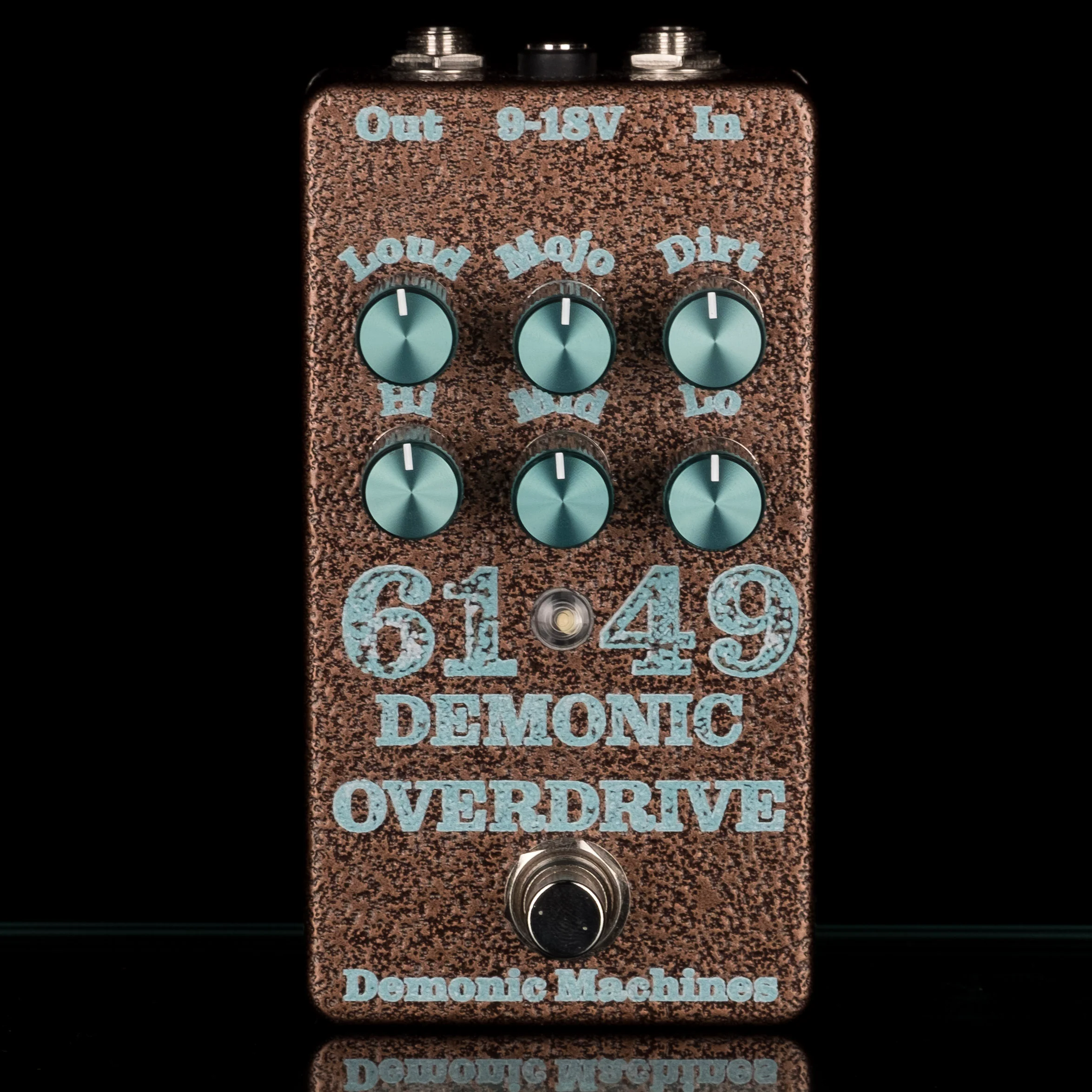 Demonic Machines 6149 Demonic Overdrive Guitar Effect Pedal - Image 2