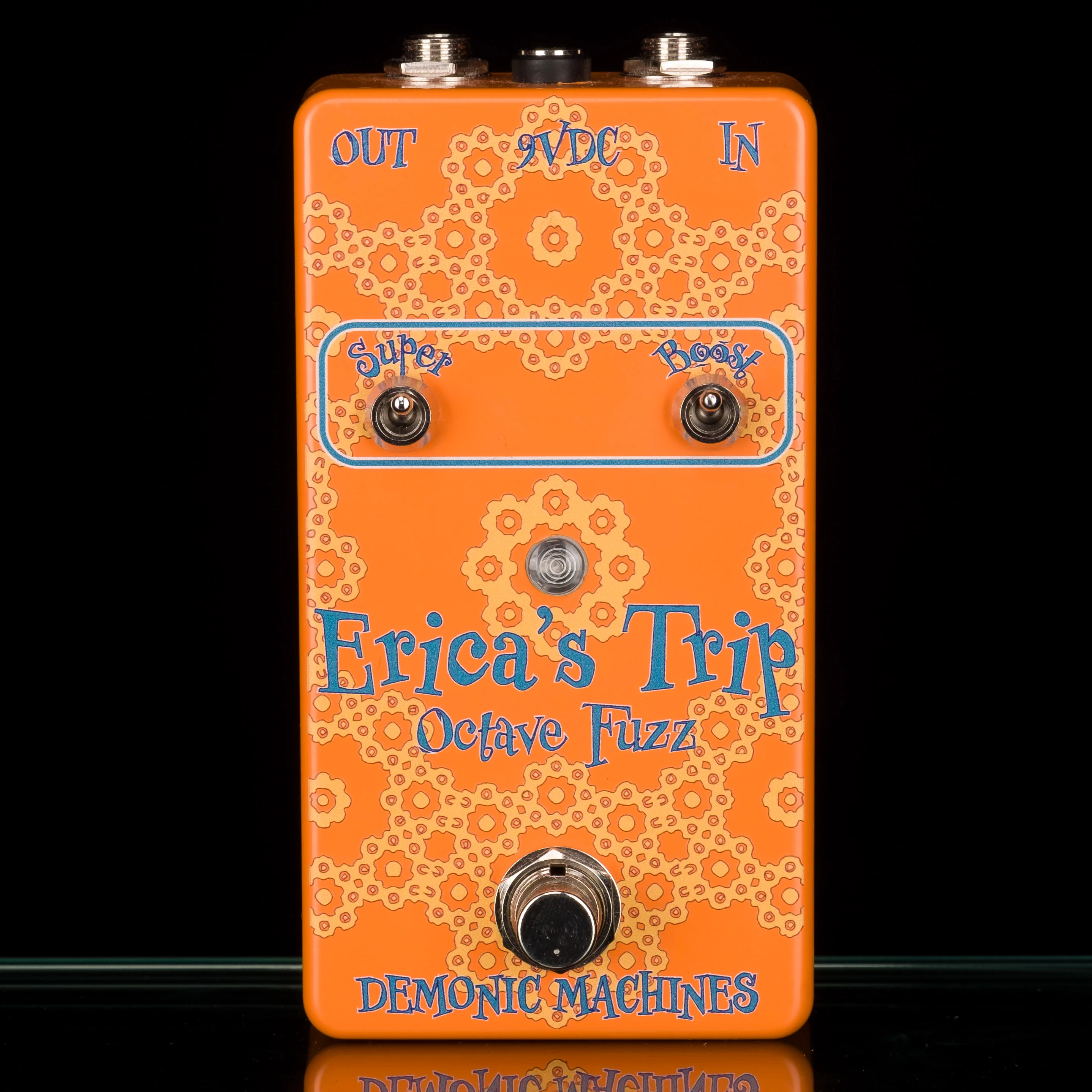 Demonic Machines Erica’s Trip Boosted Octave Fuzz Guitar Effect Pedal - Image 2