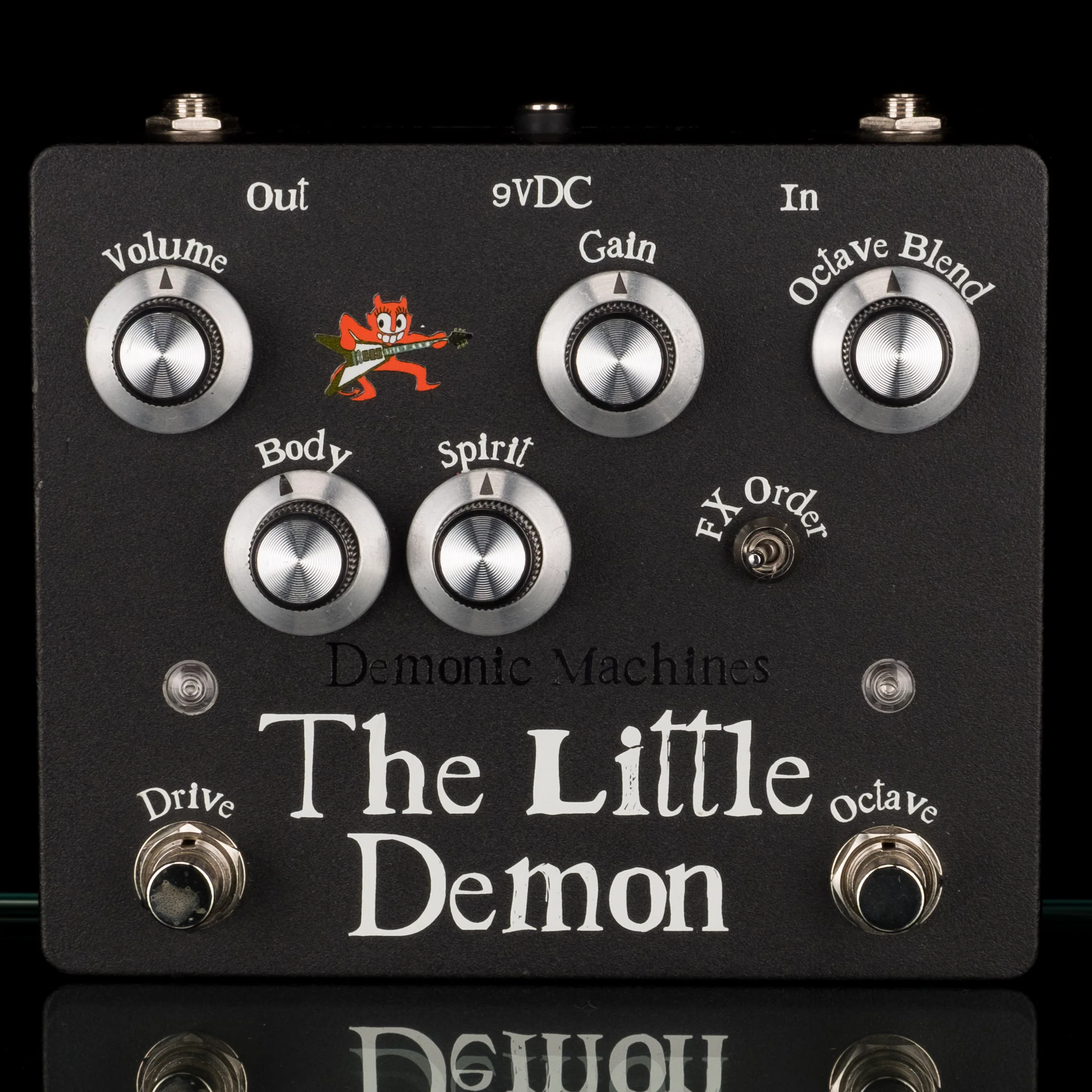 Demonic Machines The Little Demon Fuzz Octave Guitar Effect Pedal - Image 2
