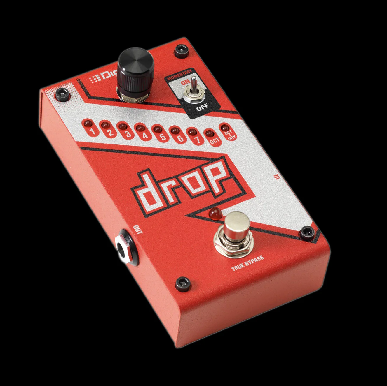 DigiTech The Drop Polyphonic Drop Tune Pedal Guitar Effect Pedal - Image 2