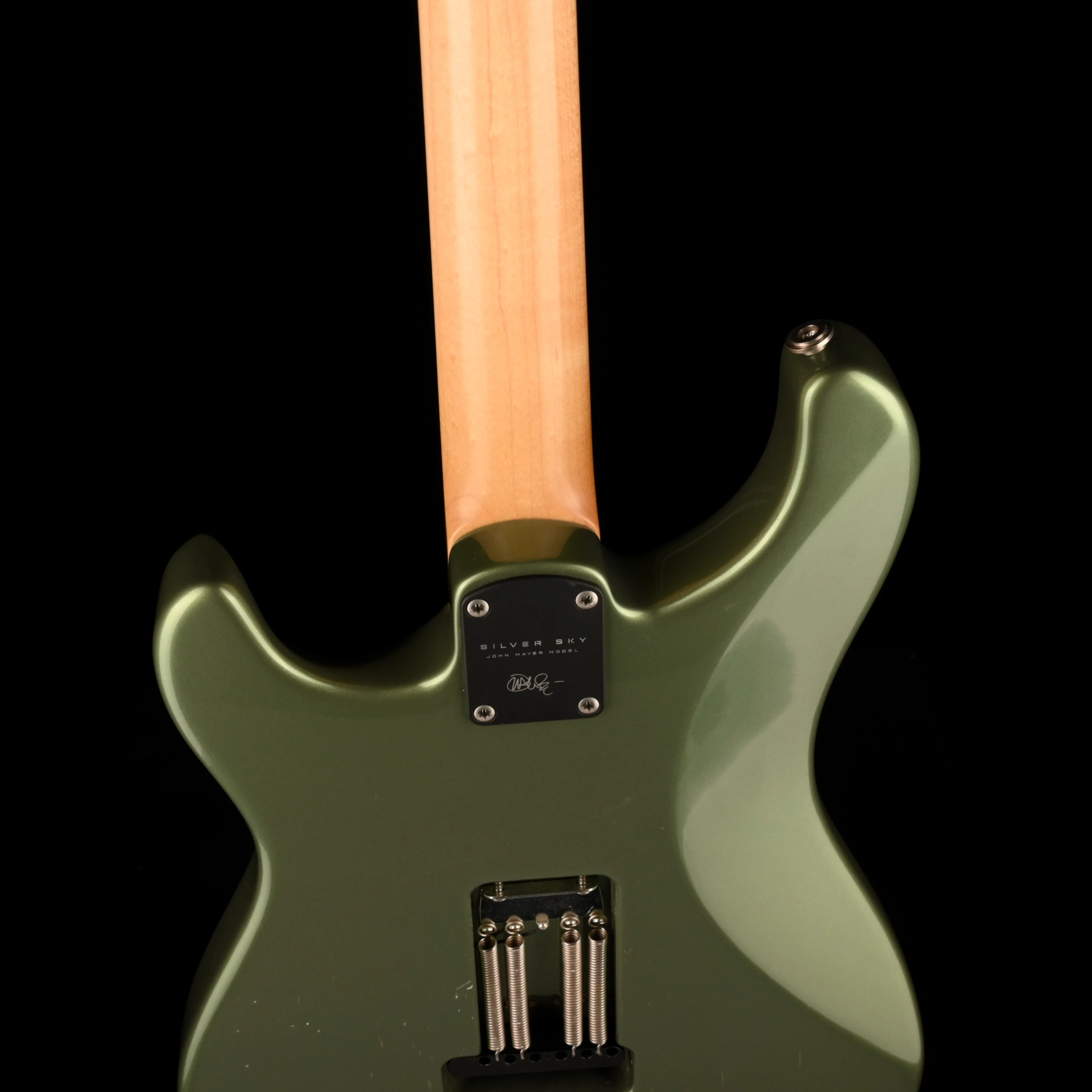 Pre Owned PRS Silver Sky Green Orion Electric Guitar With Case - Image 12