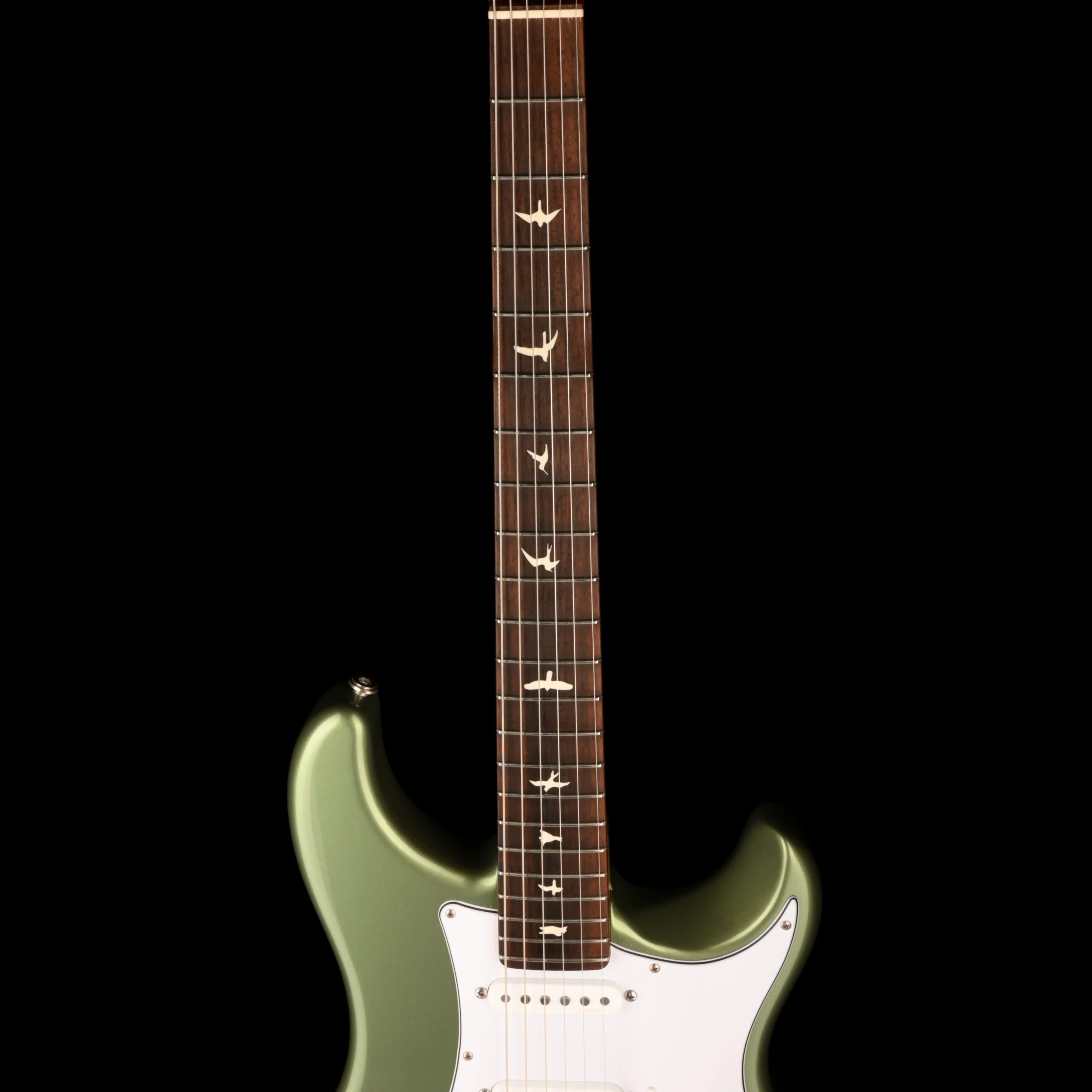 Pre Owned PRS Silver Sky Green Orion Electric Guitar With Case - Image 7