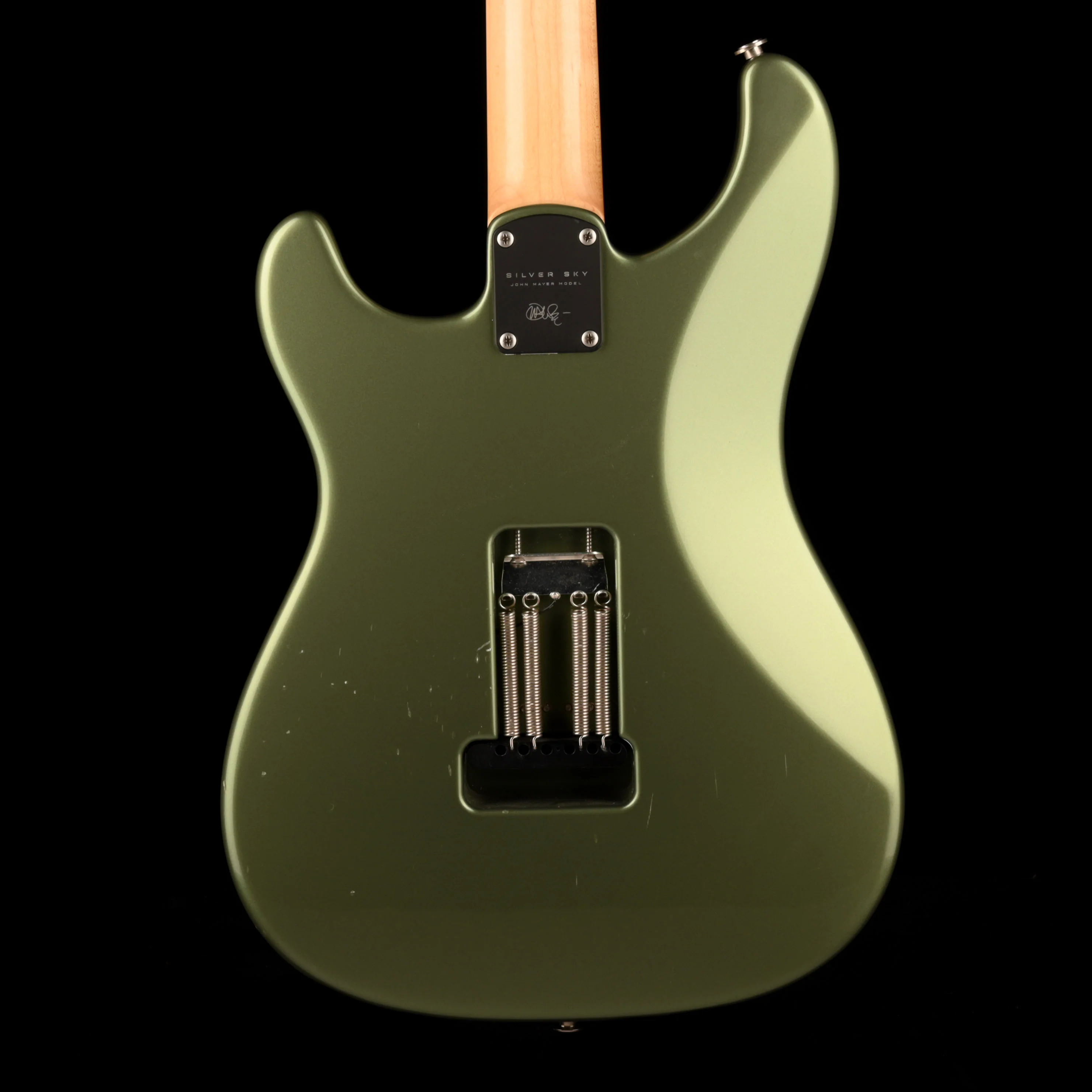 Pre Owned PRS Silver Sky Green Orion Electric Guitar With Case - Image 9