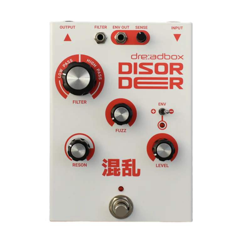 Dreadbox Disorder Aggressive Analog Fuzz Guitar Effect Pedal