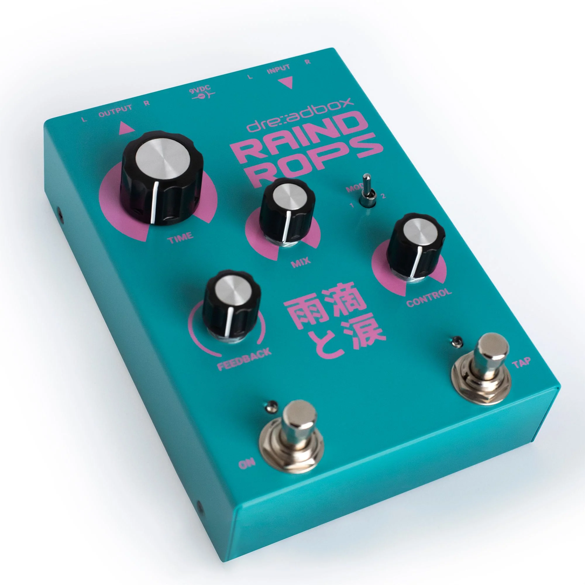 Dreadbox Raindrops Hybrid Delay/Pitch Shifter/Reverb Guitar Effect Pedal - Image 2