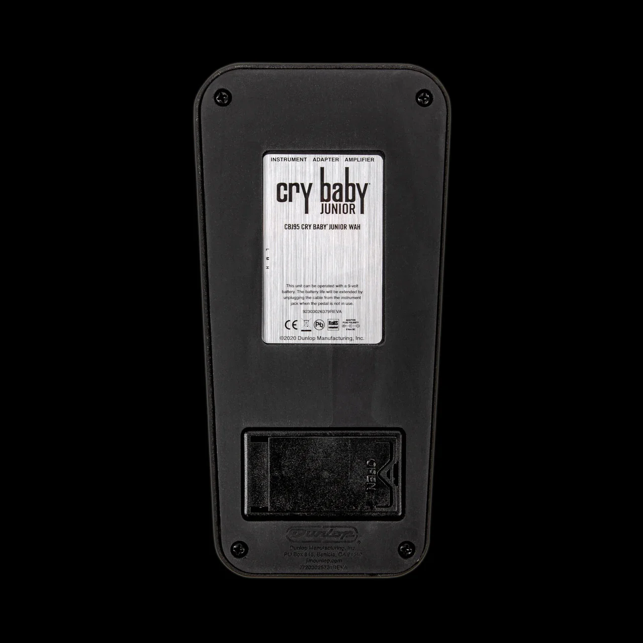 Dunlop CBJ95 Cry Baby Junior Wah Guitar Effect Pedal - Image 2