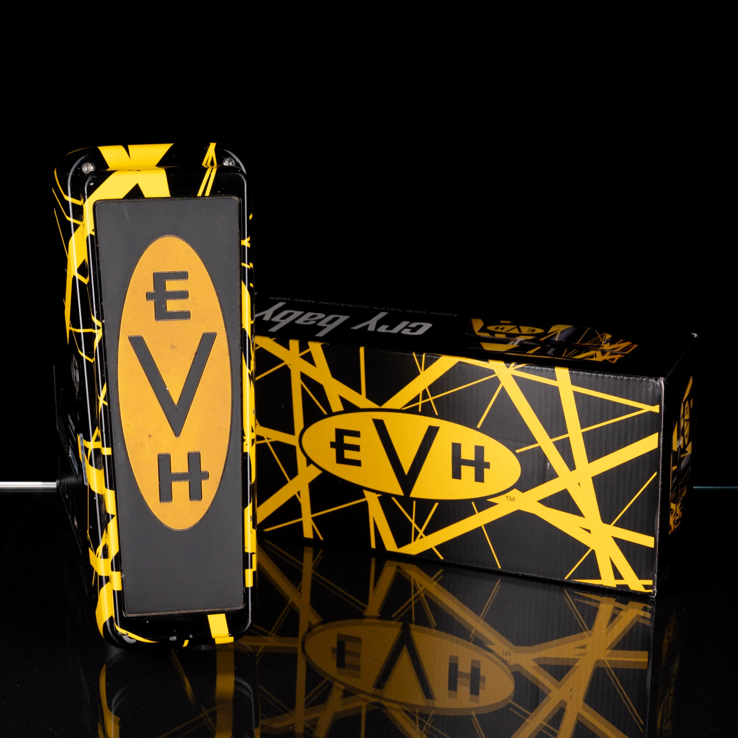 Dunlop EVH95 Eddie Van Halen Signature Wah-Wah Black & Gold With Box