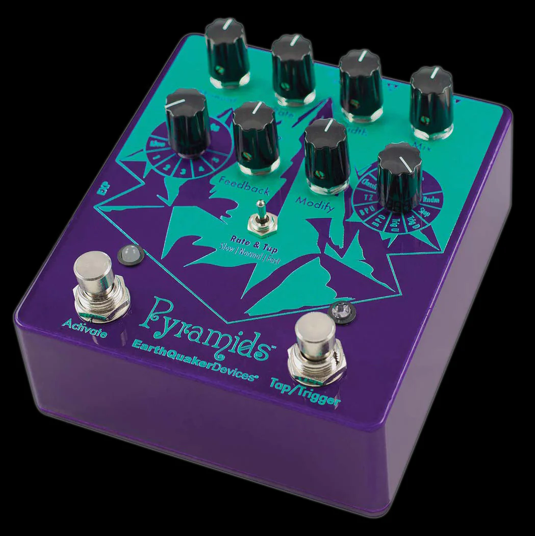 EarthQuaker Devices Pyramids Stereo Flanger Guitar Pedal - Image 4