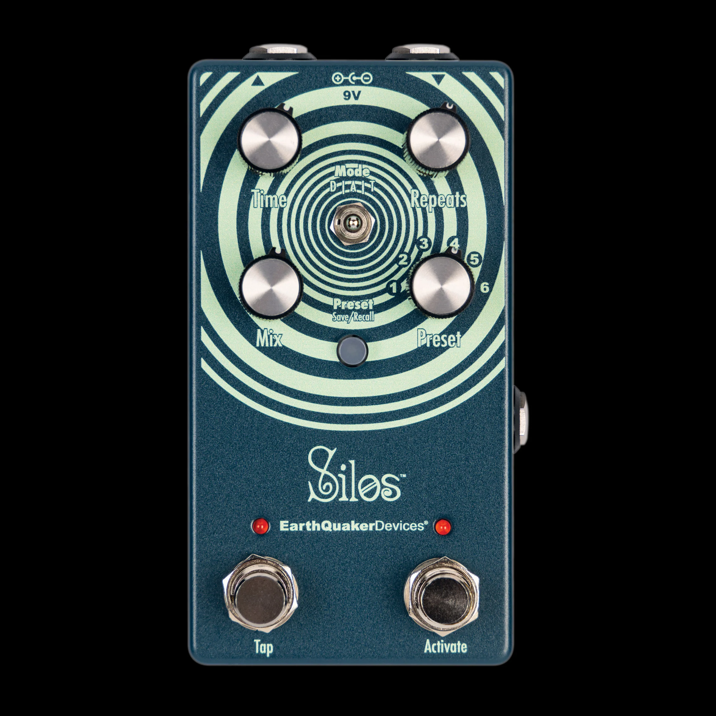 EarthQuaker Devices Silos Multi-Generational Time Reflection Device Delay Pedal