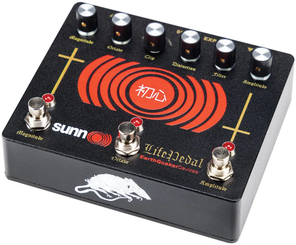 EarthQuaker Devices Sunn O))) Life Pedal Octave Distortion + Booster Guitar Effect Pedal - Image 4