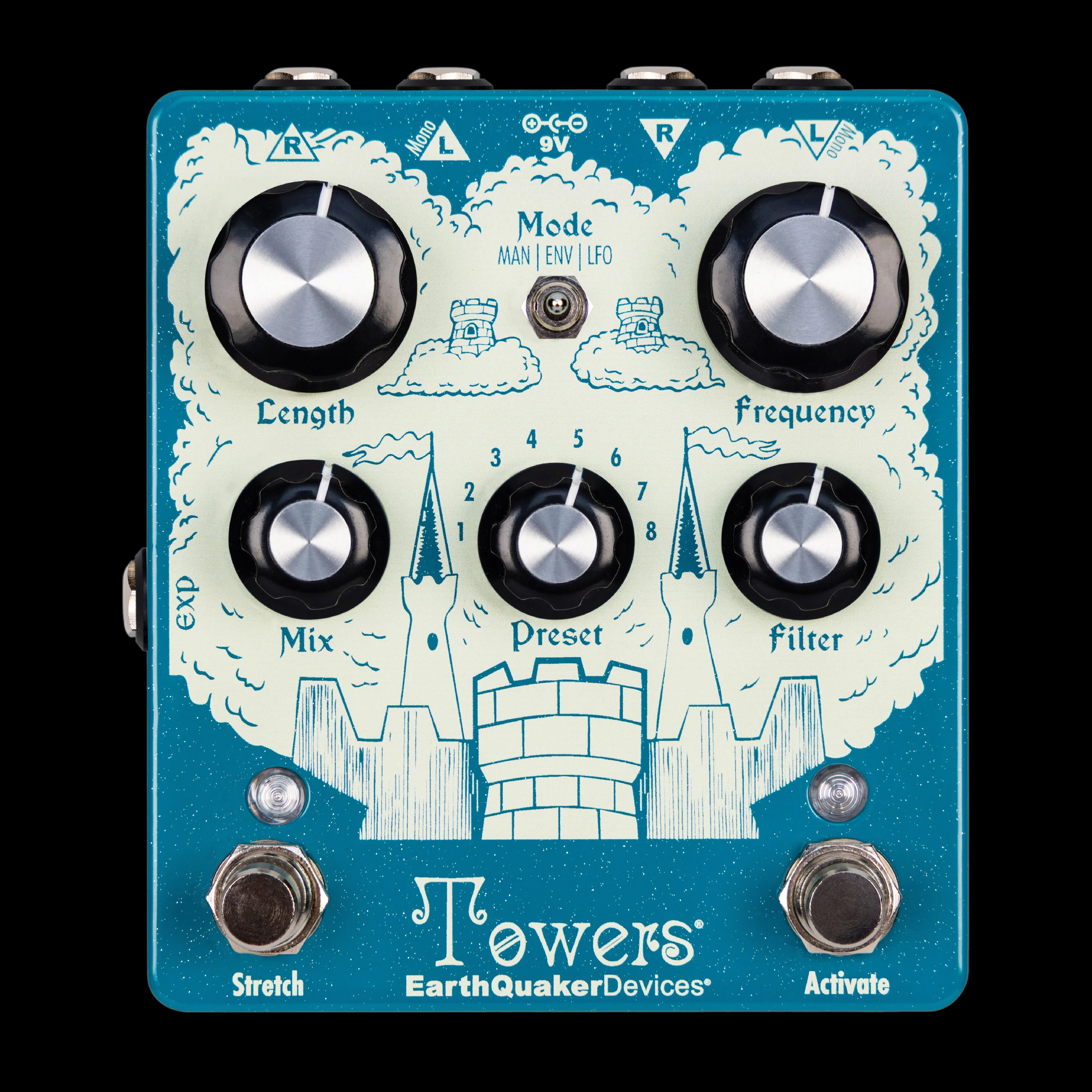 EarthQuaker Devices Towers Soundscape Generator Pedal