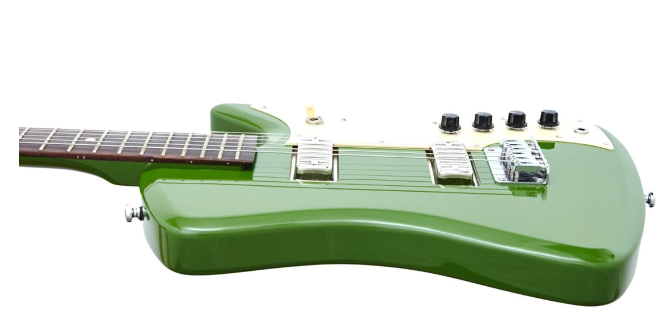 Eastwood Airline Bighorn Electric Guitar Green - Image 3