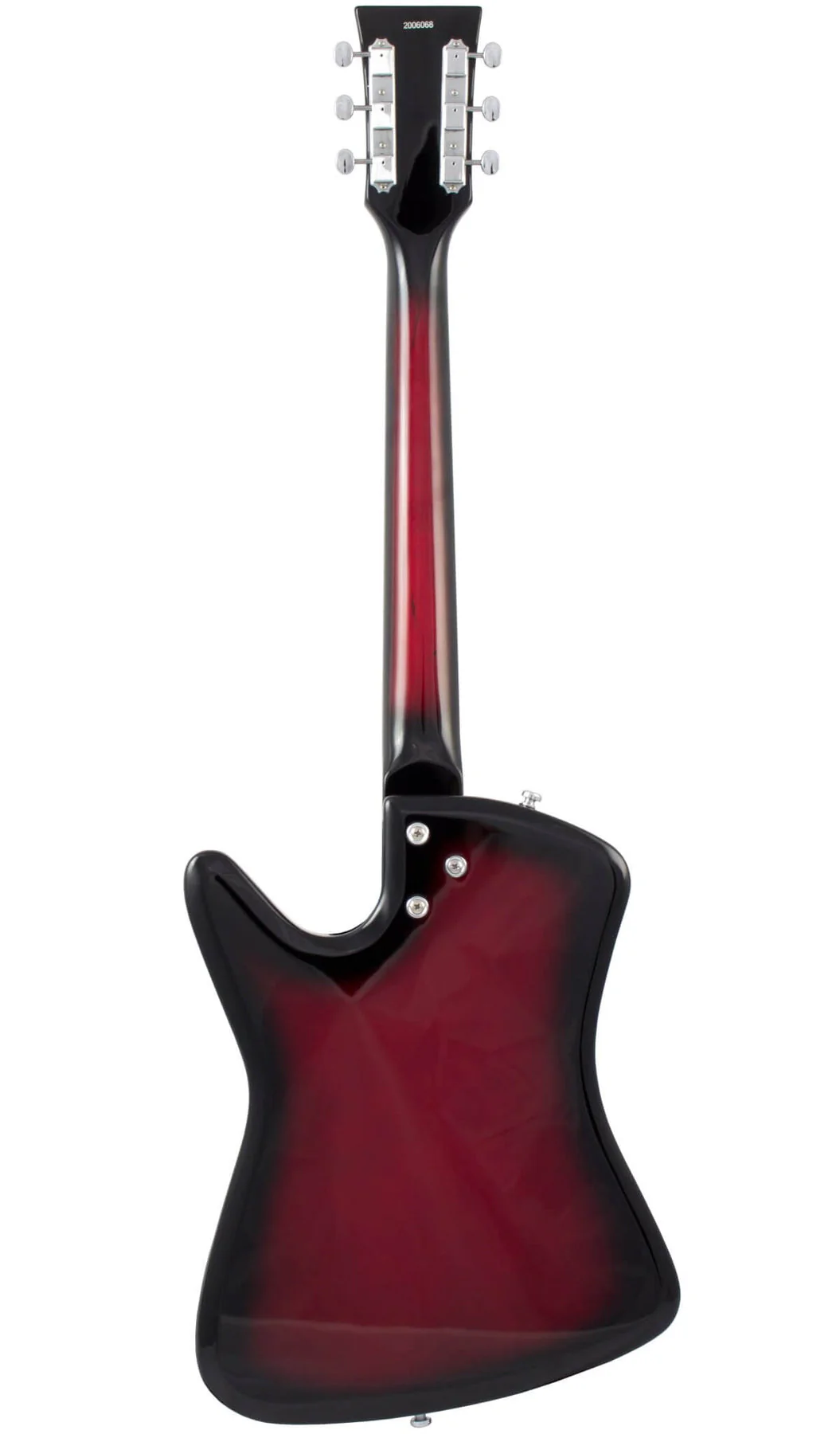 Eastwood Airline Bighorn Electric Guitar  - Redburst - Image 4