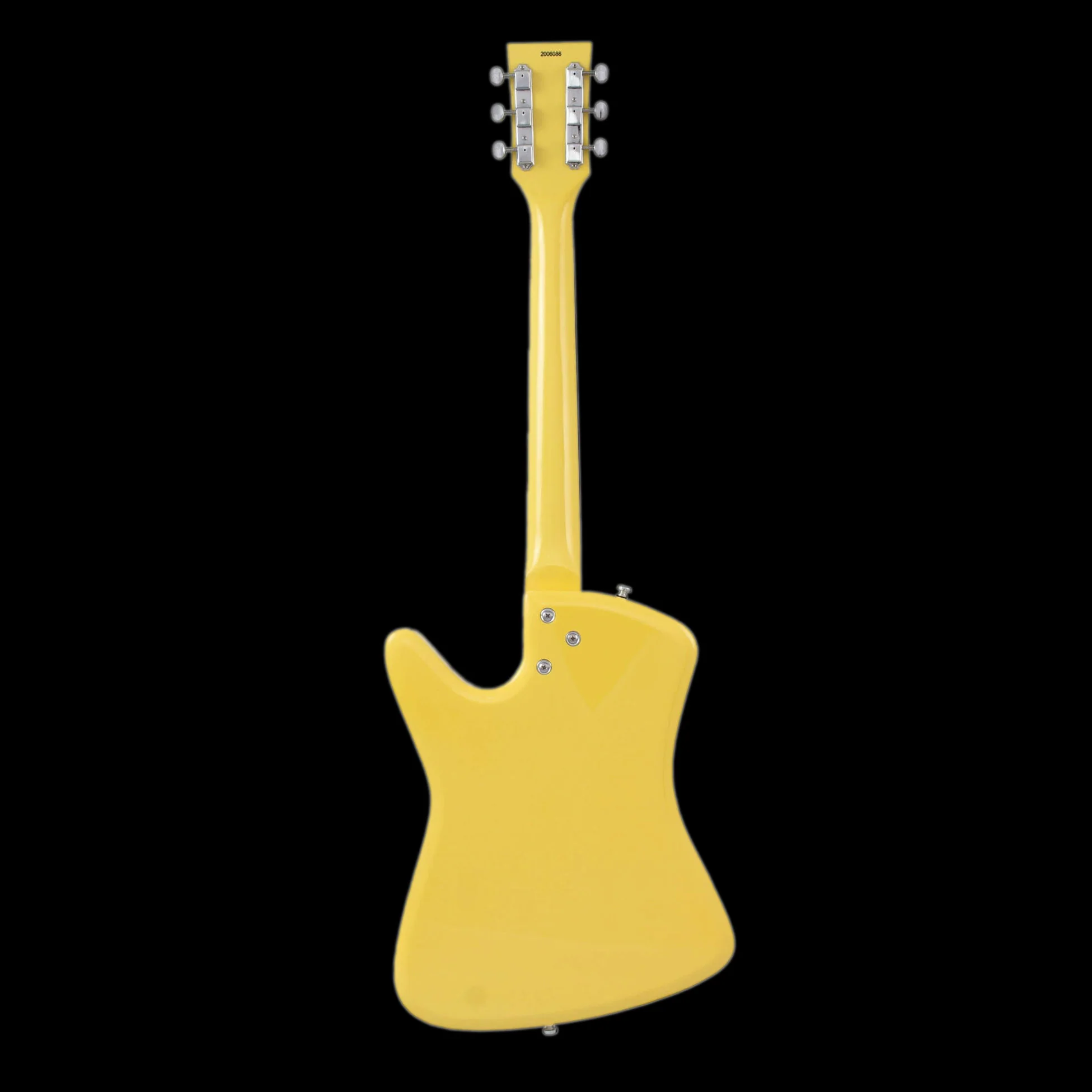 Eastwood Airline Bighorn Electric Guitar  - TV Yellow - Image 3