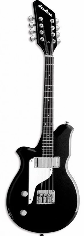 Eastwood Airline Mandola Map Black Left Handed