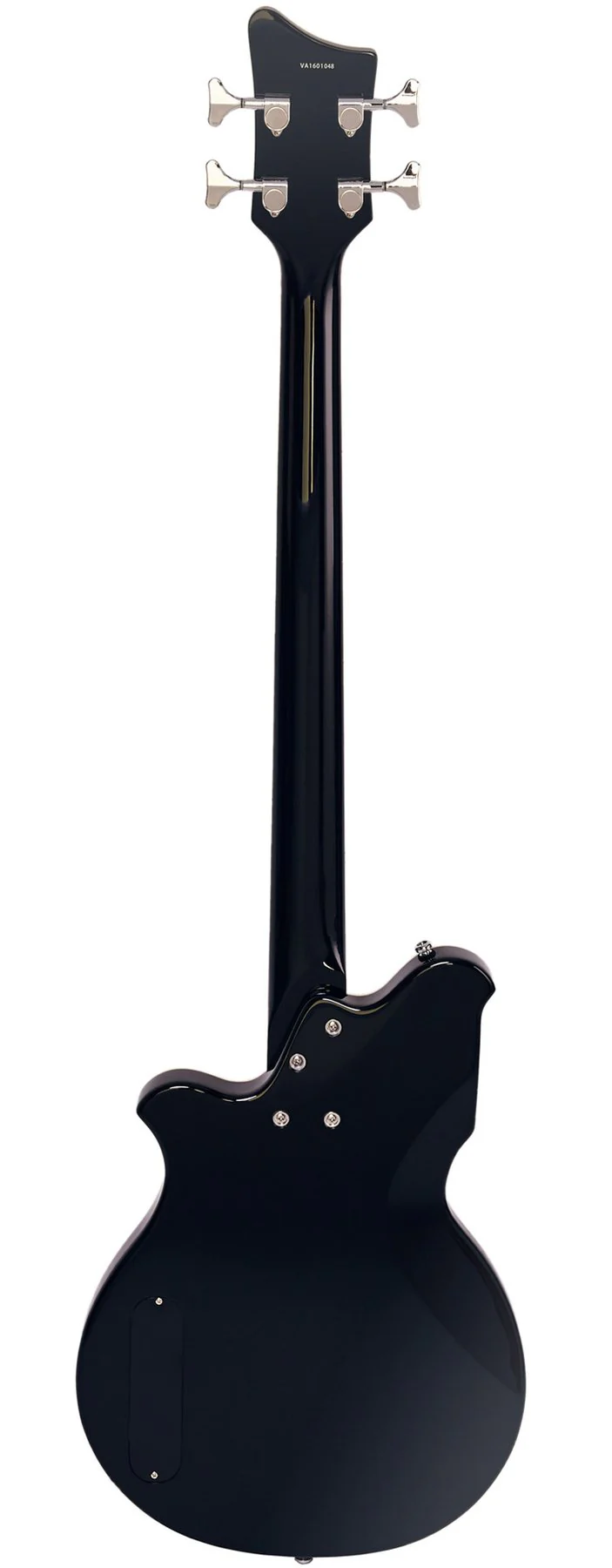 Eastwood Airline Map Bass 34 Electric Bass Guitar Black - Image 5