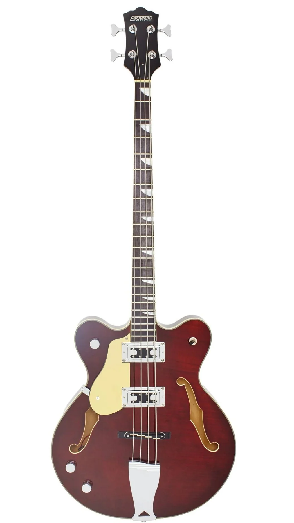 Eastwood Classic 4 Bass - Walnut Left Handed - Image 2