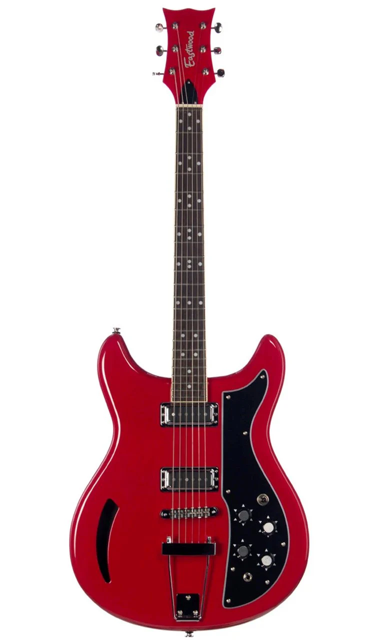 Eastwood Custom K-200 Bass - Red - Image 2