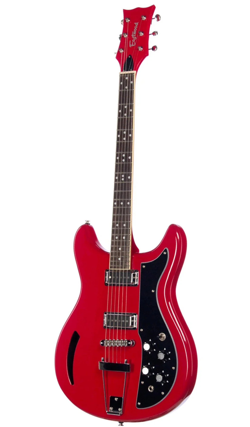 Eastwood Custom K-200 Bass - Red - Image 3