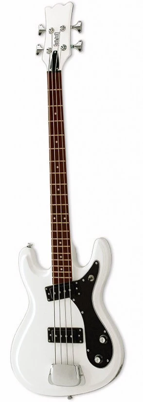 Eastwood Hi-Flyer Bass - White