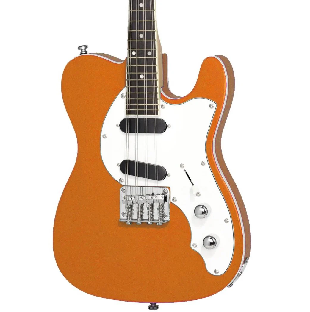 Eastwood Limited Edition 8 String Mandocaster Electric Mandolin Copper - Image 2