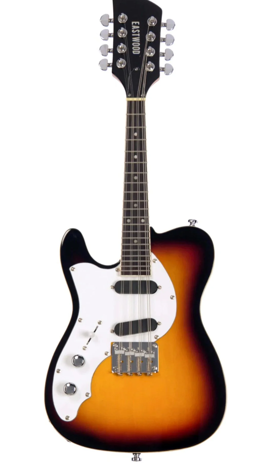 Eastwood Mandocaster - Antique Sunburst - Left Handed - Image 2