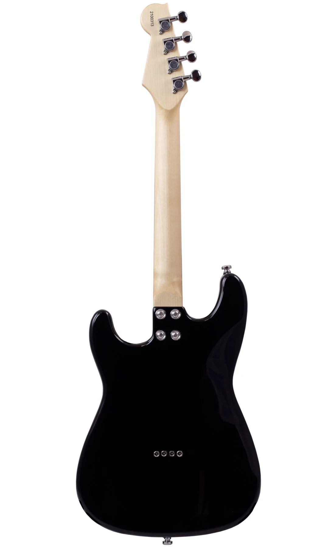 Eastwood Mandola S Style 4-String Mandolin - Black - Image 4