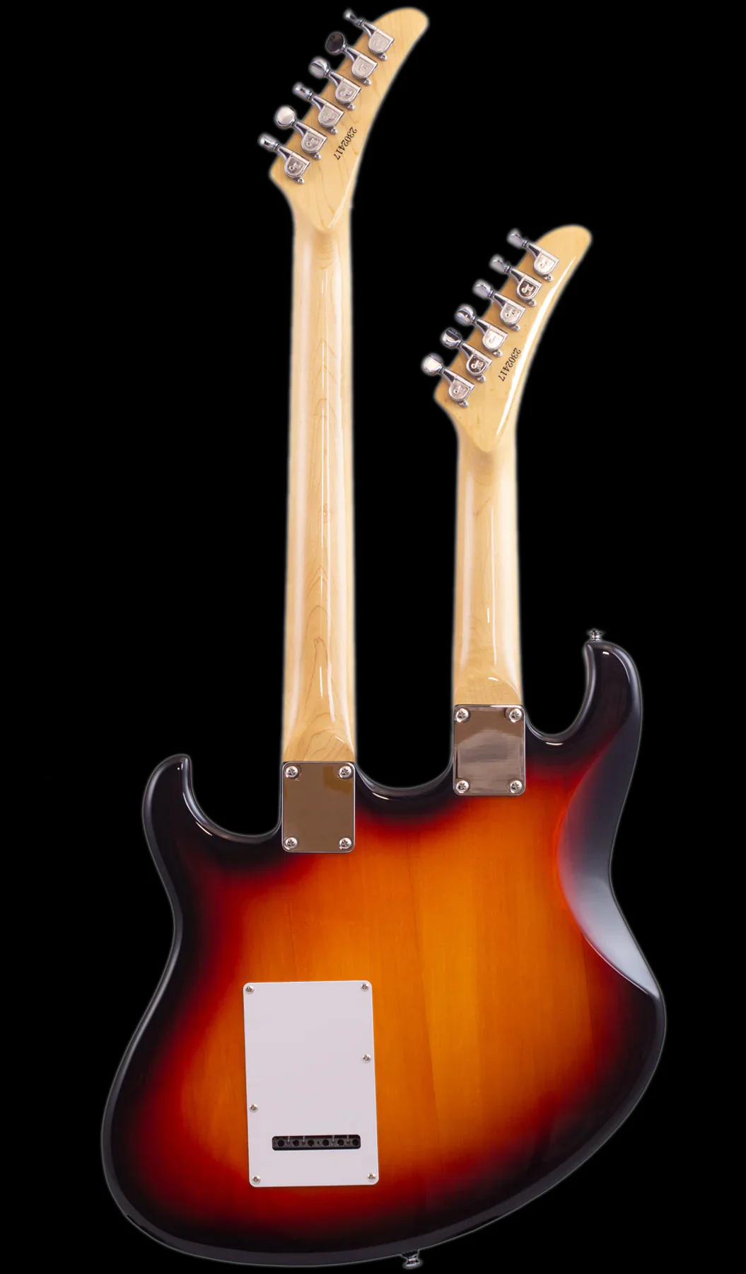 Eastwood Robin Octave Doubleneck Sunburst With Custom Gig Bag - Image 6