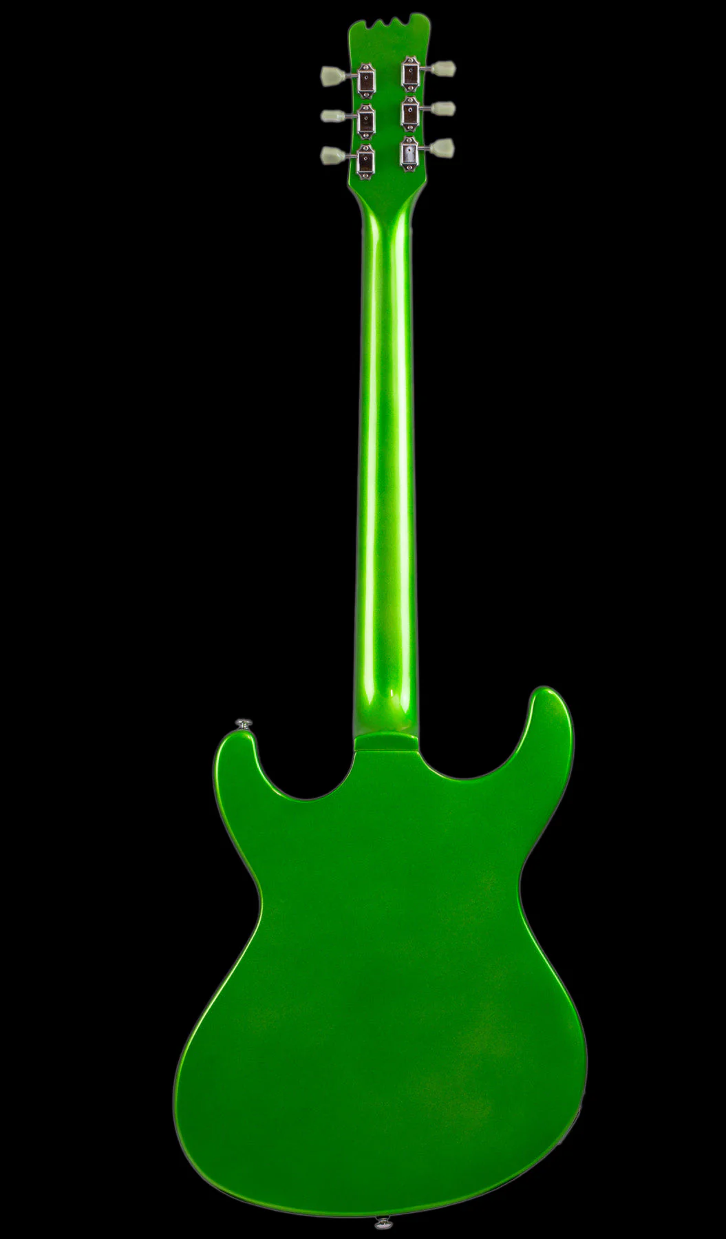 Eastwood Sidejack Baritone 20th Anniversary Limited Left Handed Dark Emerald Green - Image 5