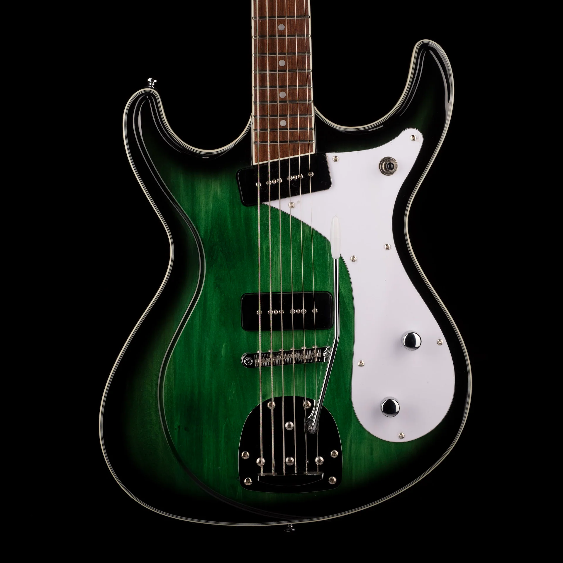 Eastwood Sidejack Baritone Deluxe Greenburst B-Stock
