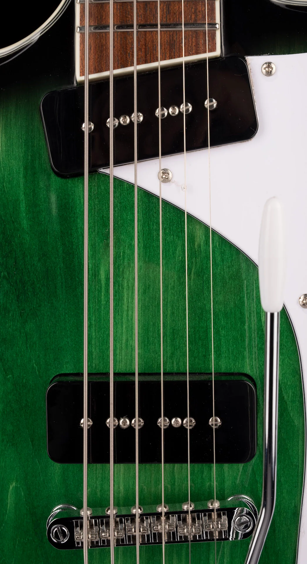 Eastwood Sidejack Baritone Deluxe Greenburst B-Stock - Image 7