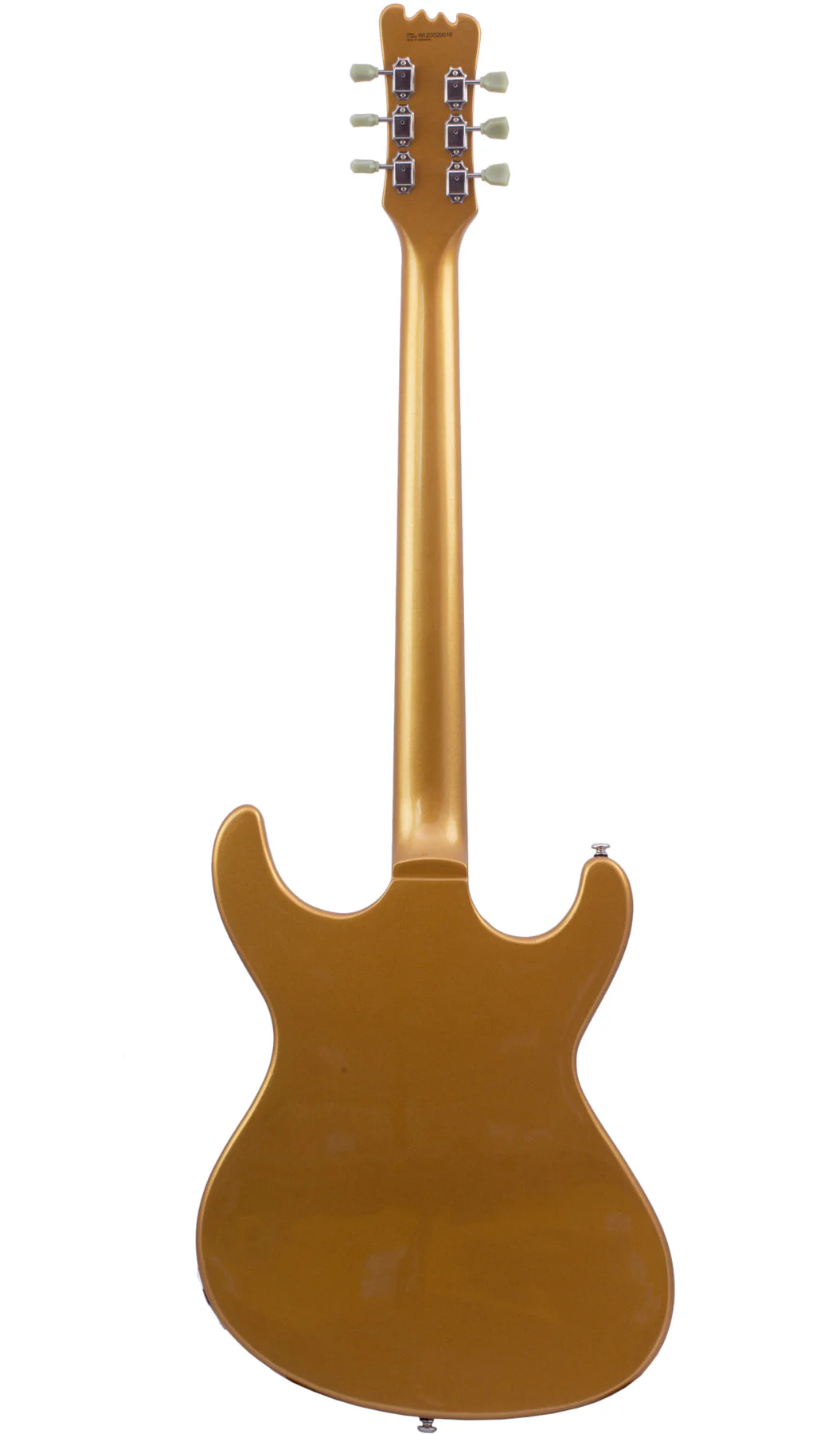 Eastwood Sidejack Baritone Deluxe - Metallic Gold - Image 4