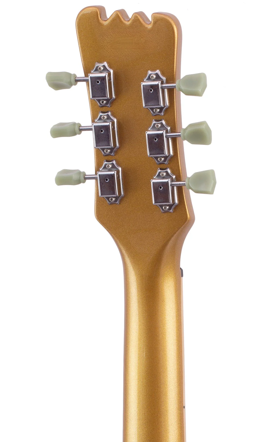 Eastwood Sidejack Baritone Deluxe - Metallic Gold - Image 6