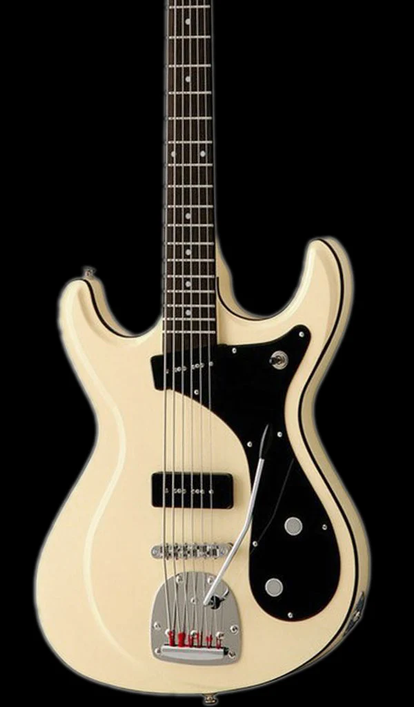 Eastwood Sidejack Bass VI - Vintage Cream - Image 2