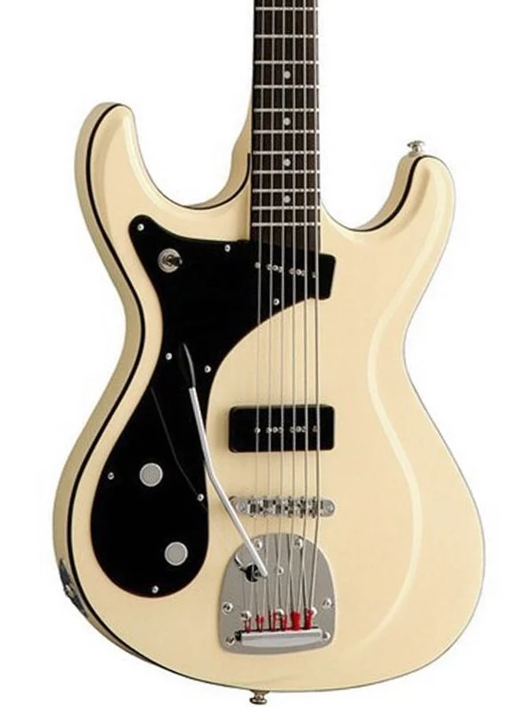 Eastwood Sidejack Bass VI - Vintage Cream Left Handed