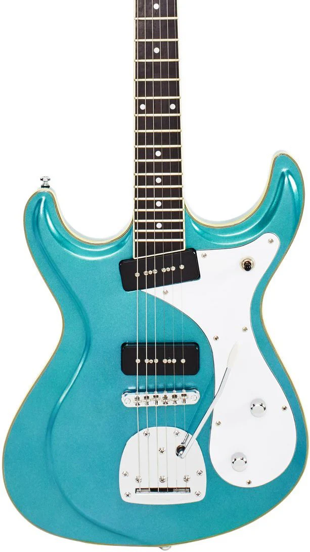 Eastwood Sidejack Deluxe - Metallic Blue