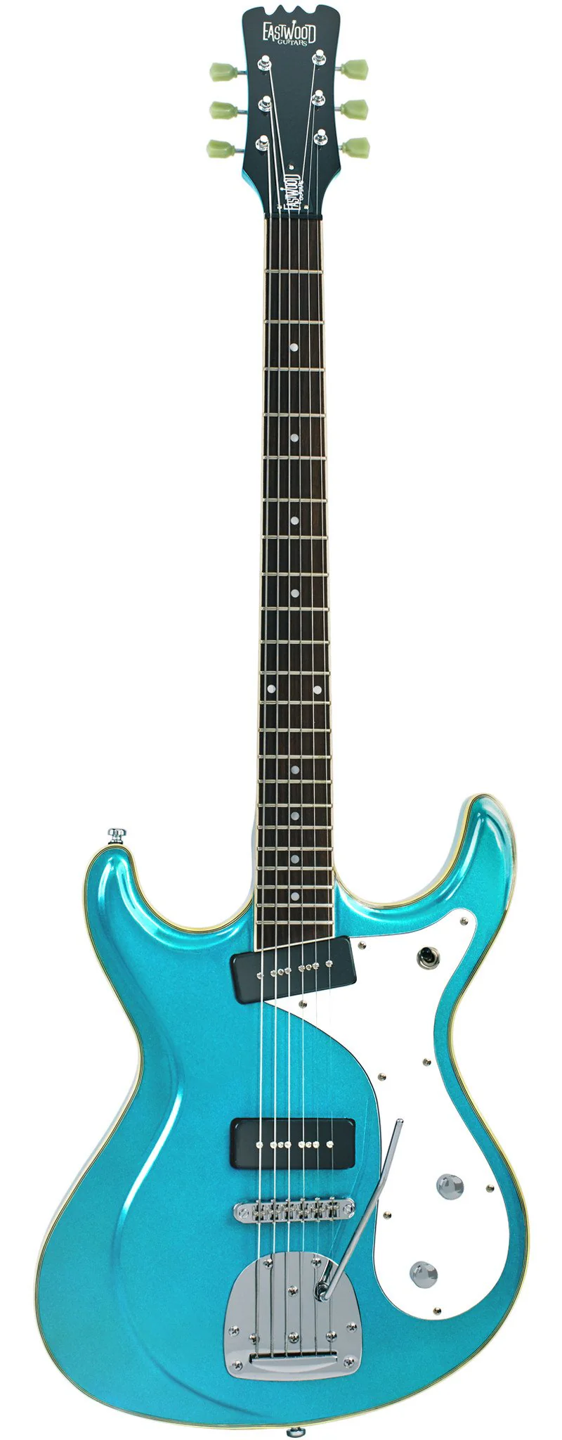 Eastwood Sidejack Deluxe - Metallic Blue - Image 2