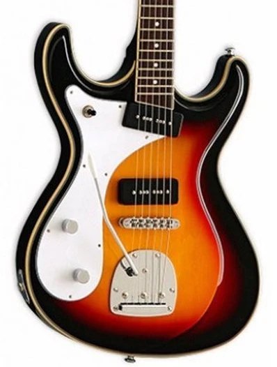Eastwood Sidejack Deluxe Lefty - Sunburst Left Handed