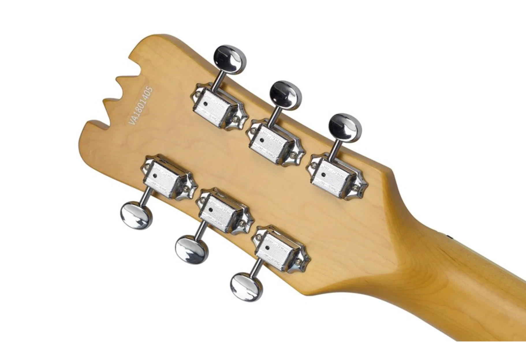 Eastwood Sidejack Pro JM Electric Guitar Natural Finish - Image 5
