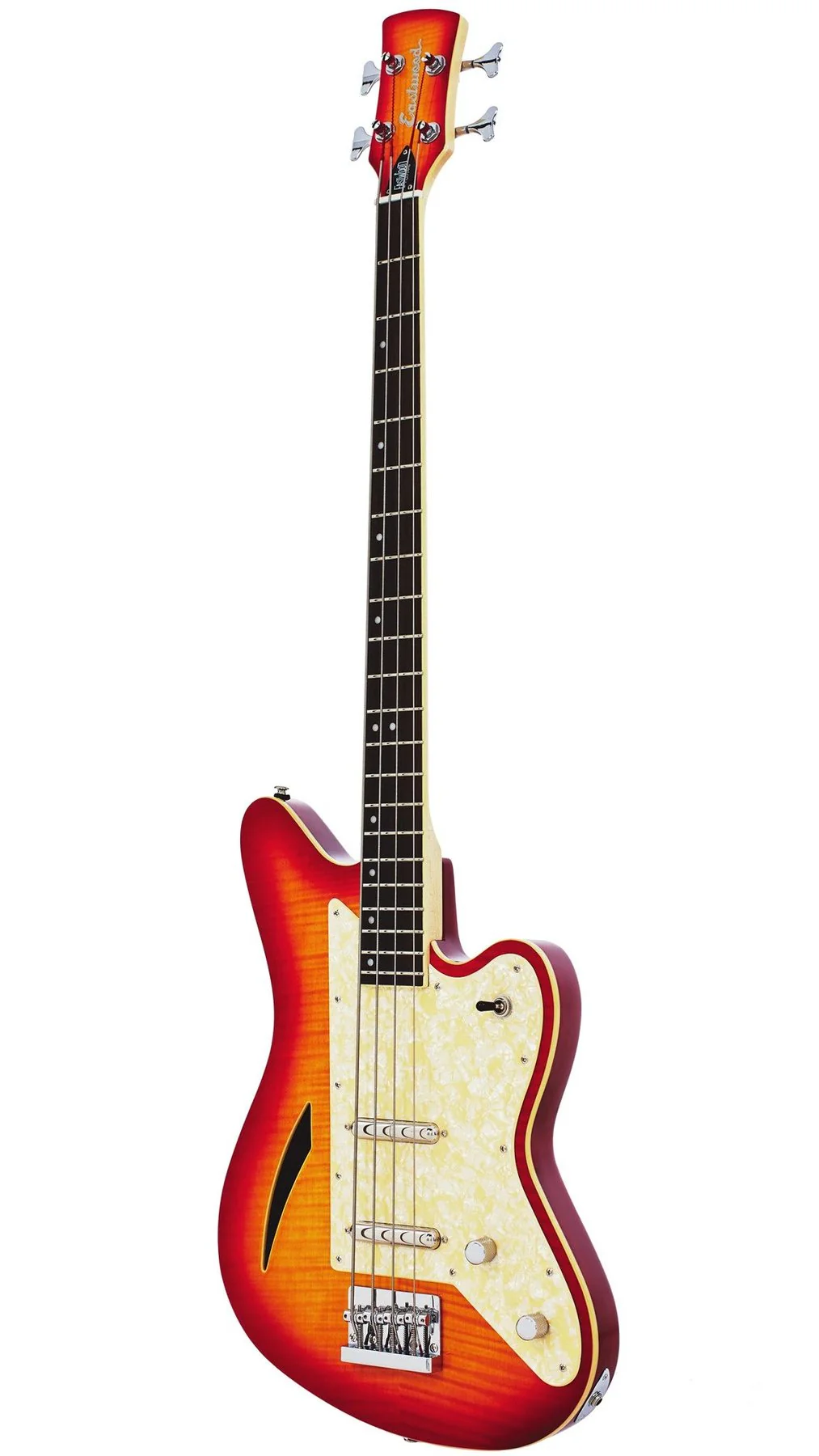 Eastwood Surfcaster Bass - Cherryburst - Image 3