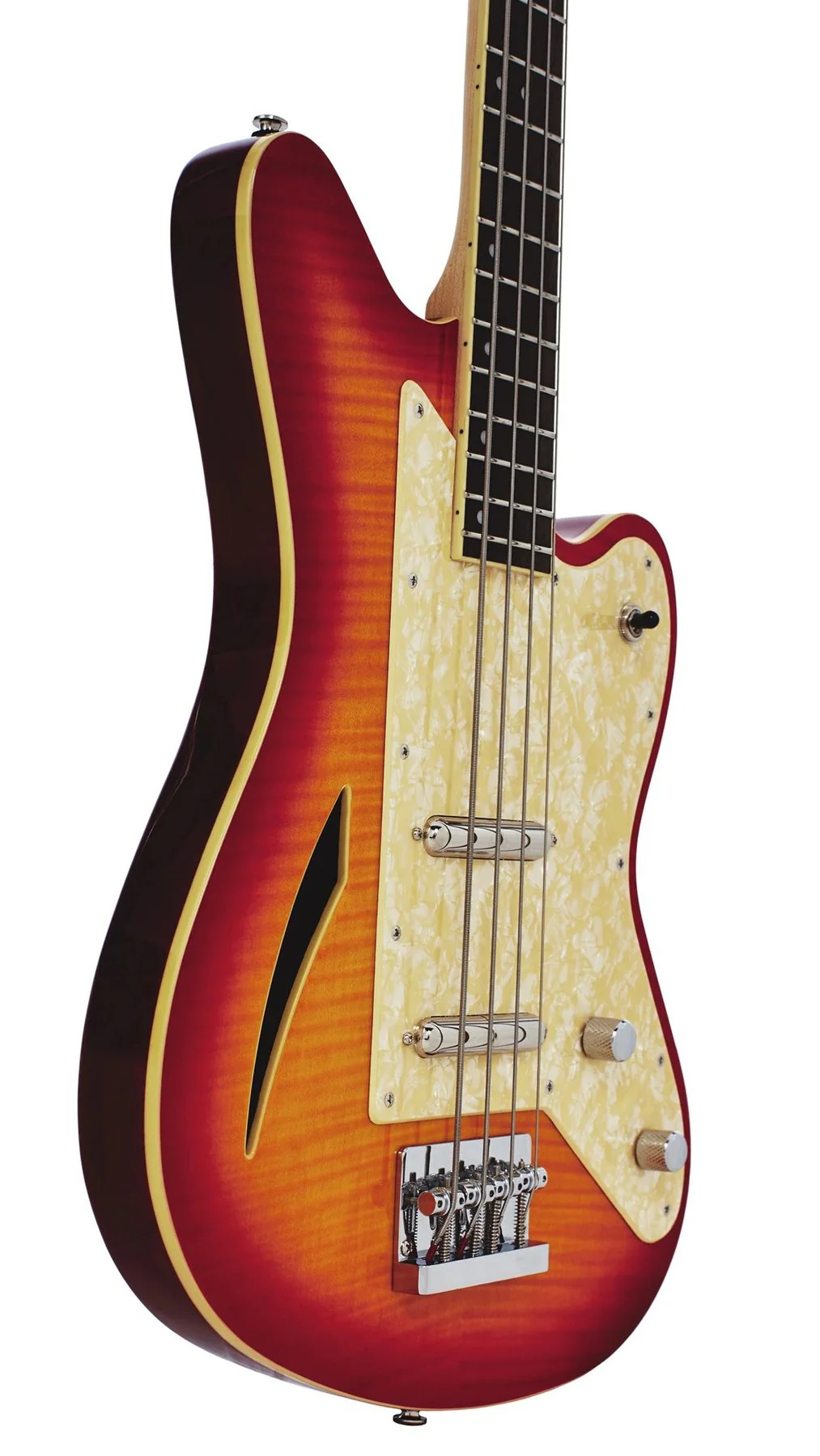 Eastwood Surfcaster Bass - Cherryburst - Image 4