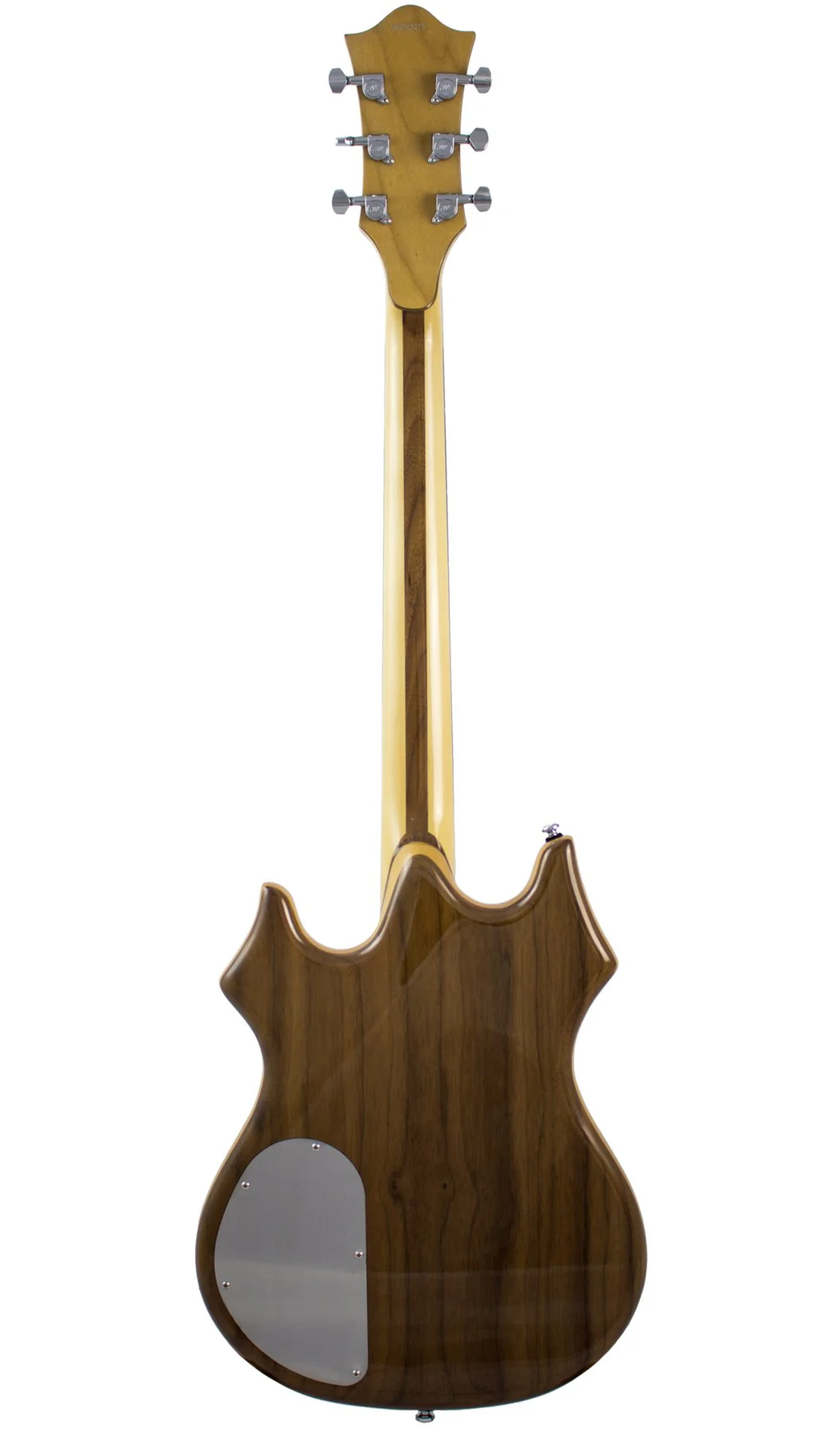 Eastwood Tiger Maple Walnut Top & Back Body Set Neck C Shape 6-String Electric Guitar - Image 3