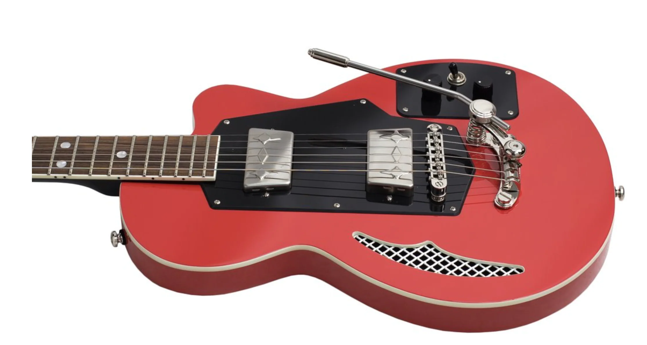 Eastwood Wandre Soloist 2P Electric Guitar Red - Image 4