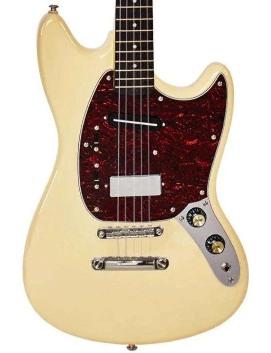 Eastwood Warren Ellis 5 5-string Baritone Tenor Vintage Cream Electric Guitar