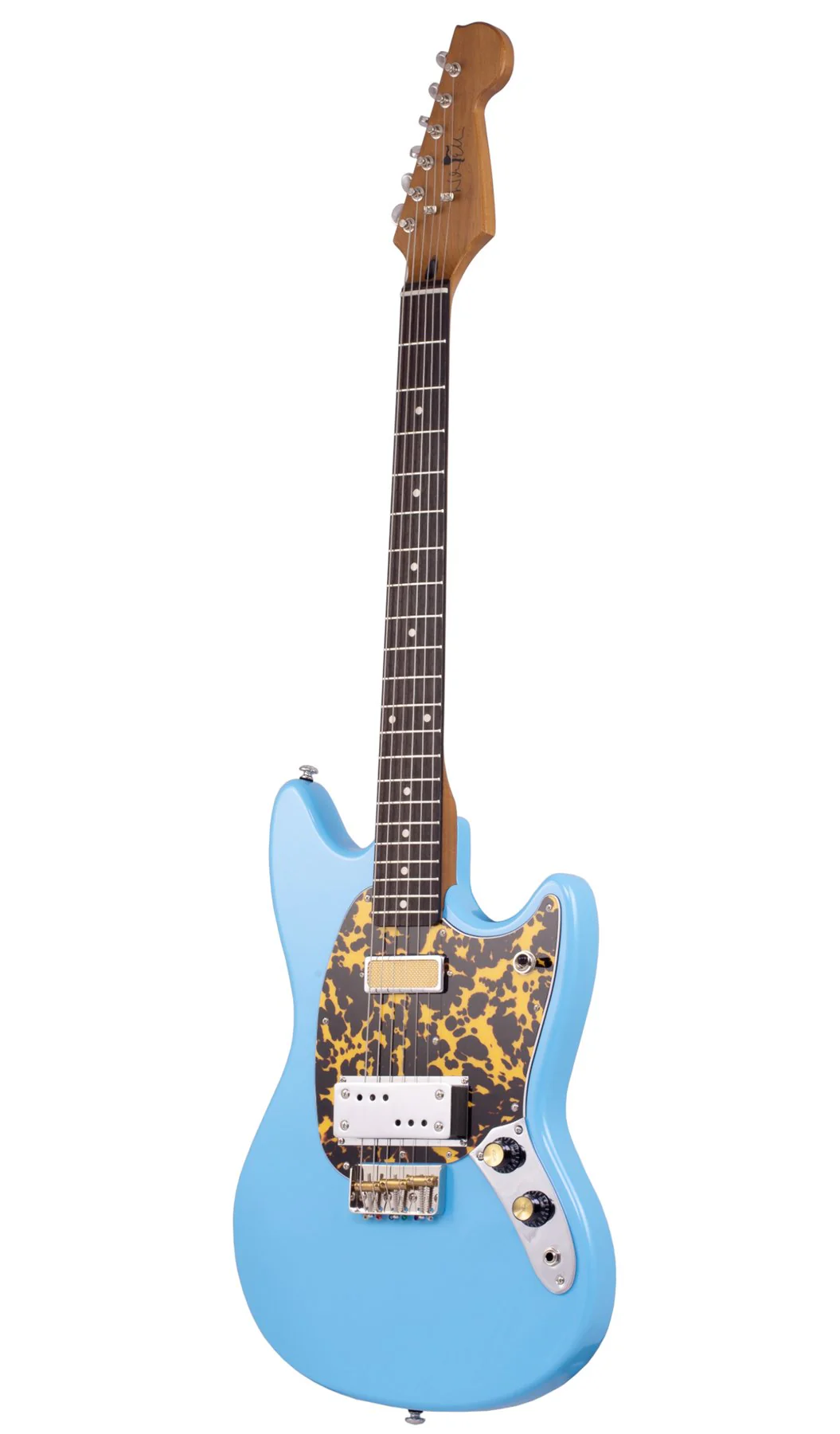 Eastwood Warren Ellis CDR Coodercaster Inspired - Sonic Blue - Image 5