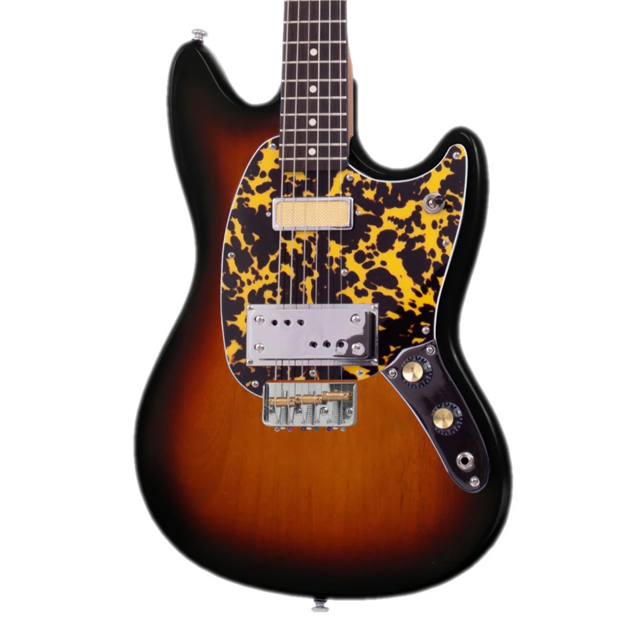Eastwood Warren Ellis CDR Coodercaster Inspired - Sunburst