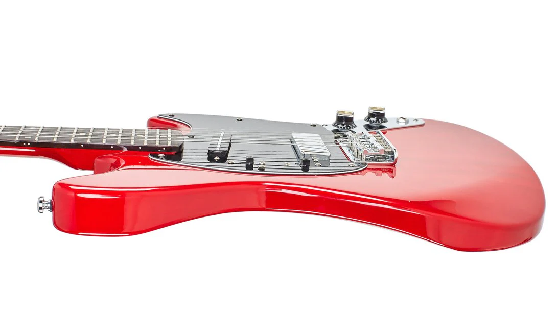 Eastwood Warren Ellis Signature 6-String Guitar Dark Cherry Finish - Image 3