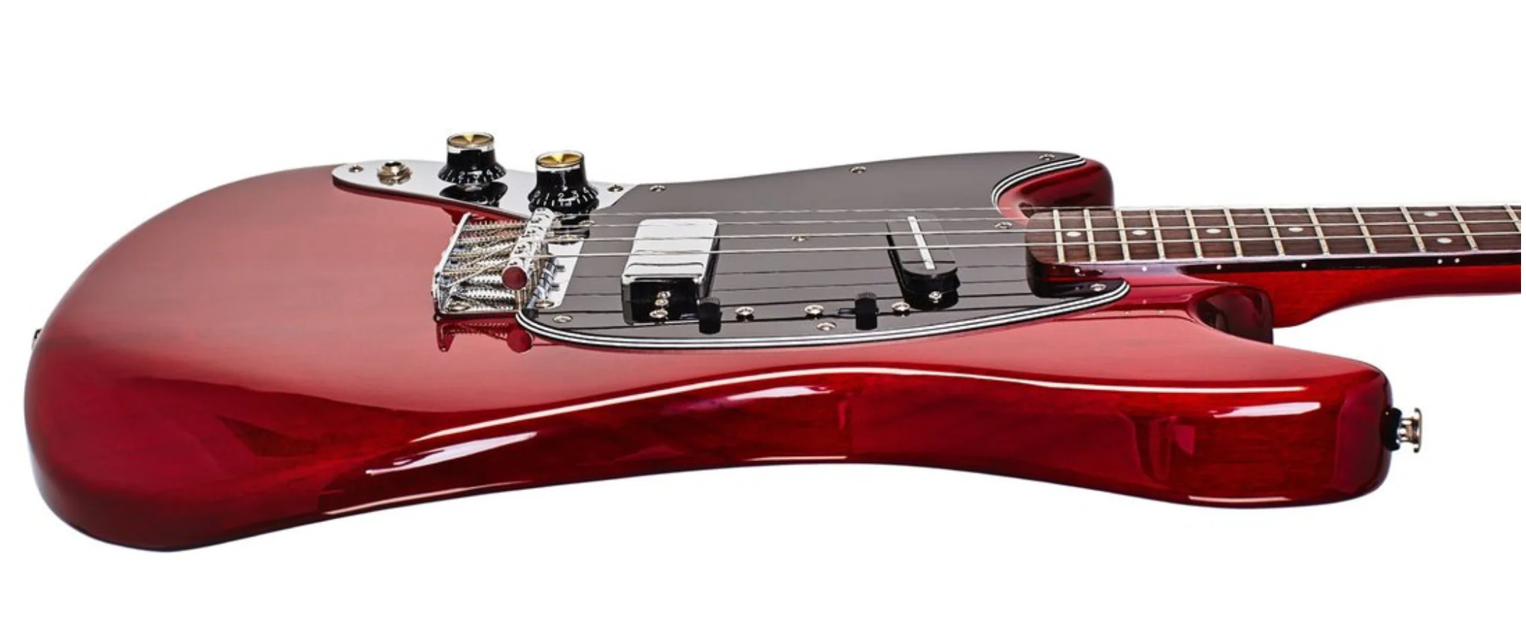 Eastwood Warren Ellis Signature Tenor 2P LH Left Handed- Dark Cherry - Image 4