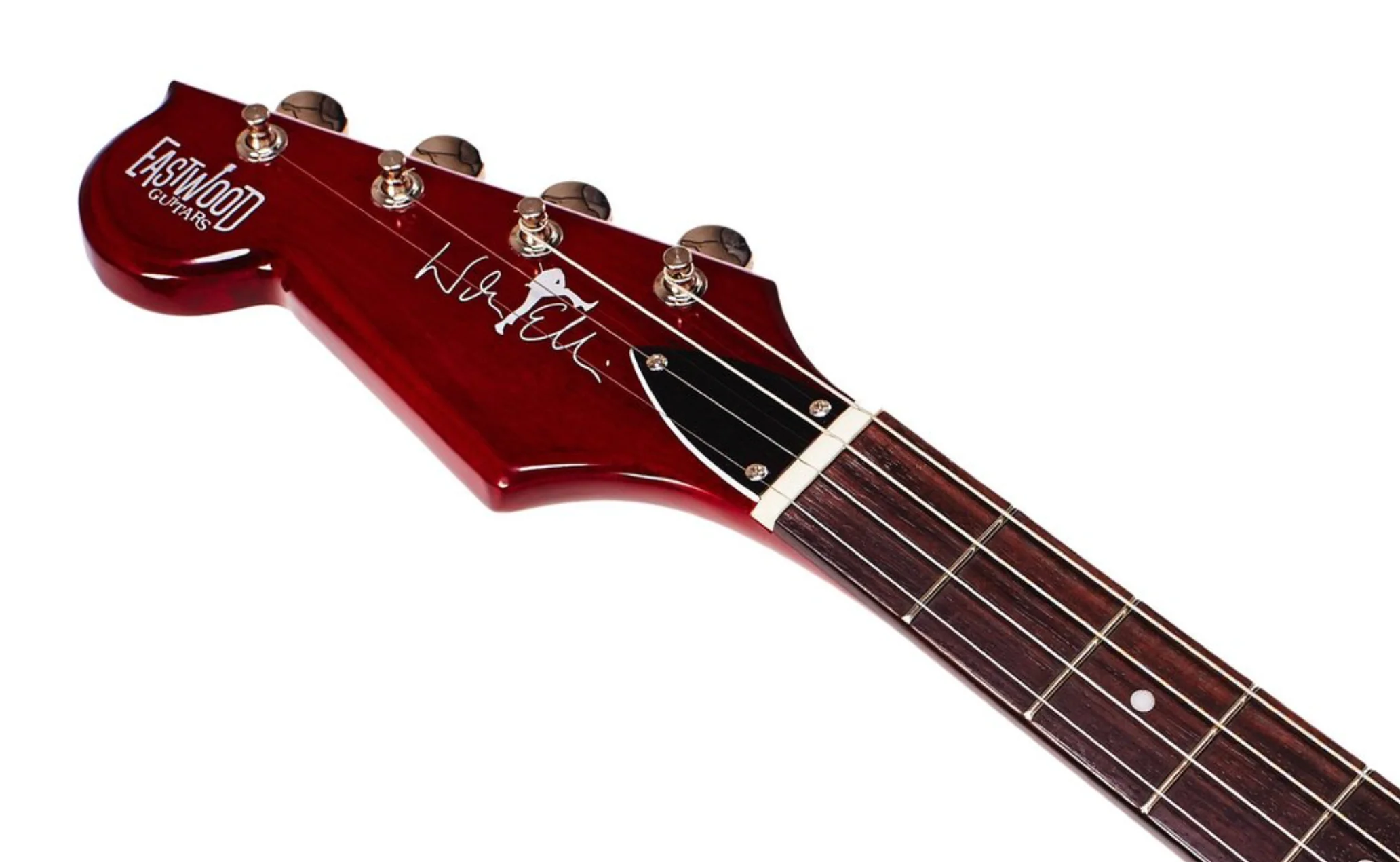 Eastwood Warren Ellis Signature Tenor 2P LH Left Handed- Dark Cherry - Image 6